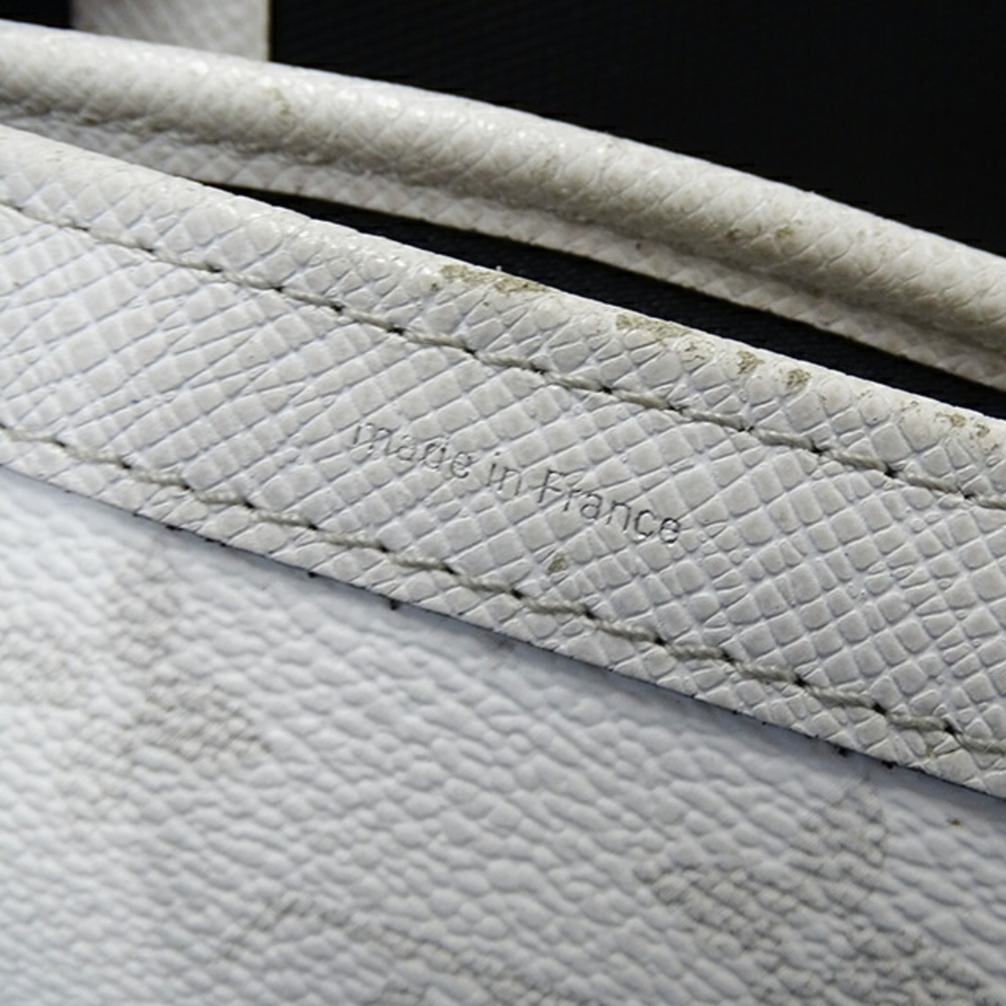Louis Vuitton LOUIS VUITTON Bag Taigarama Men's Shoulder Leather Gaston Wearable Wallet Antarctica White Gray Black M30935 Compact