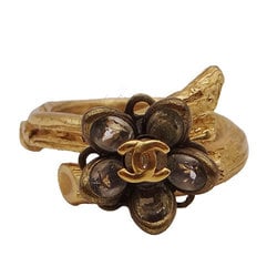 Chanel CHANEL Ring Women's Flower Gold Approx. Size 13