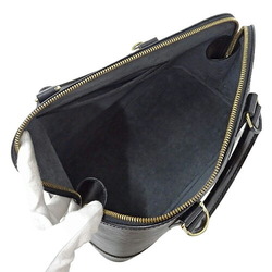 Louis Vuitton Epi Women's Handbag Alma Noir M52142 Black