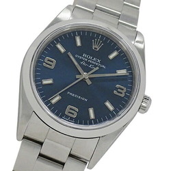 Rolex ROLEX Air King 14000M K series Men's watch Automatic AT Stainless steel SS Silver Blue Polished