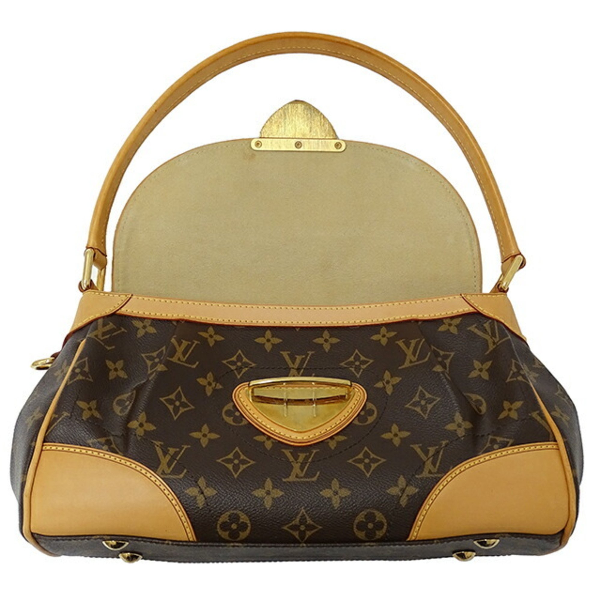 Louis Vuitton LOUIS VUITTON Bag Monogram Women's Handbag Beverly MM Brown M40121 Shoulder