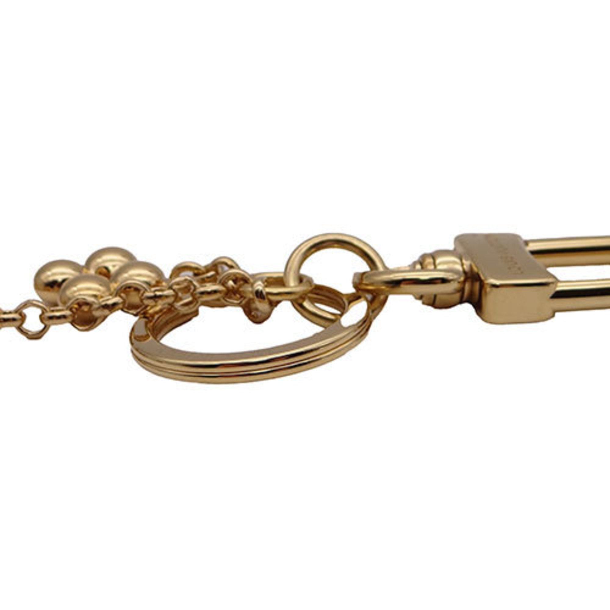 Louis Vuitton LOUIS VUITTON Keychain for Women My LV Love Gold M10703