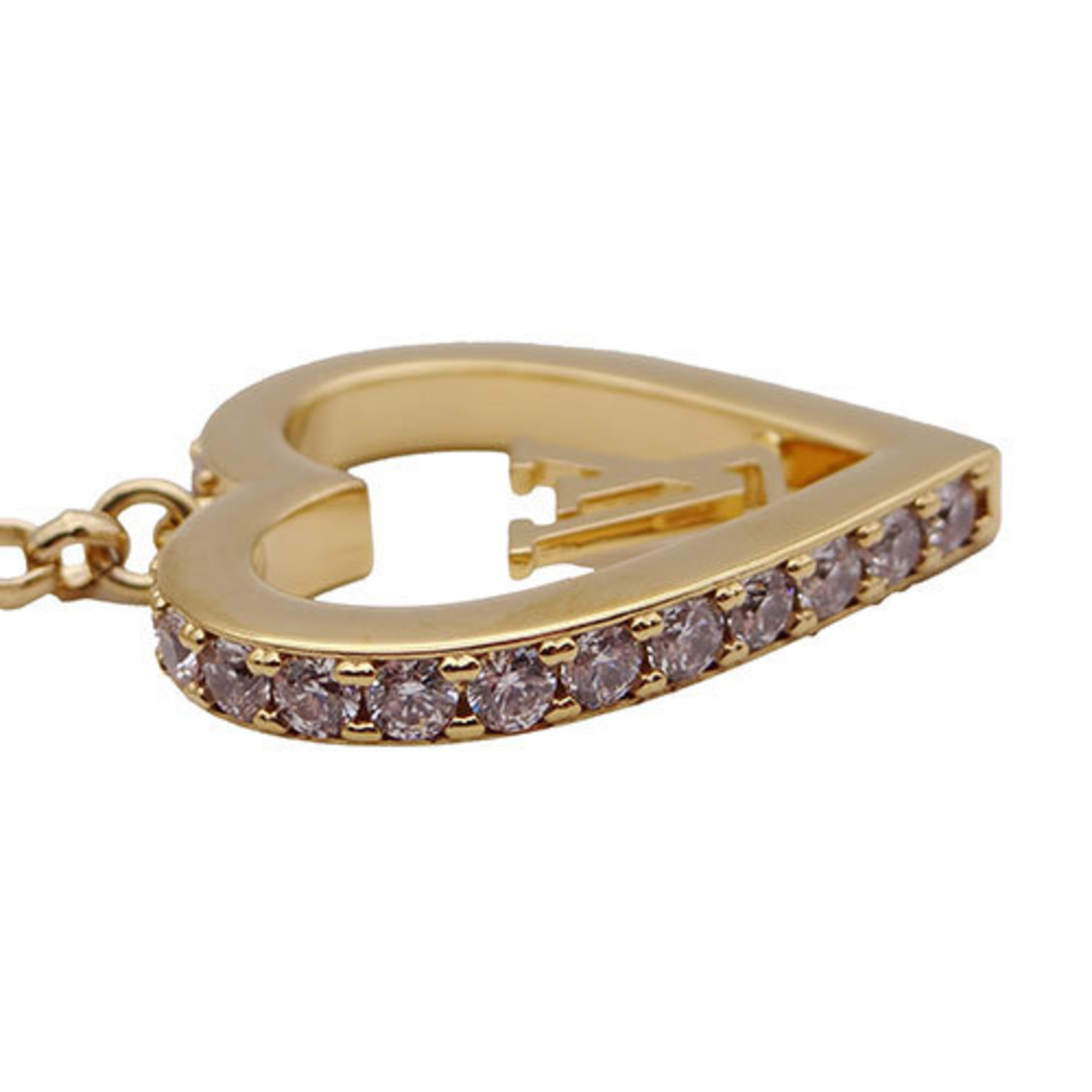 Louis Vuitton LOUIS VUITTON Keychain for Women My LV Love Gold M10703