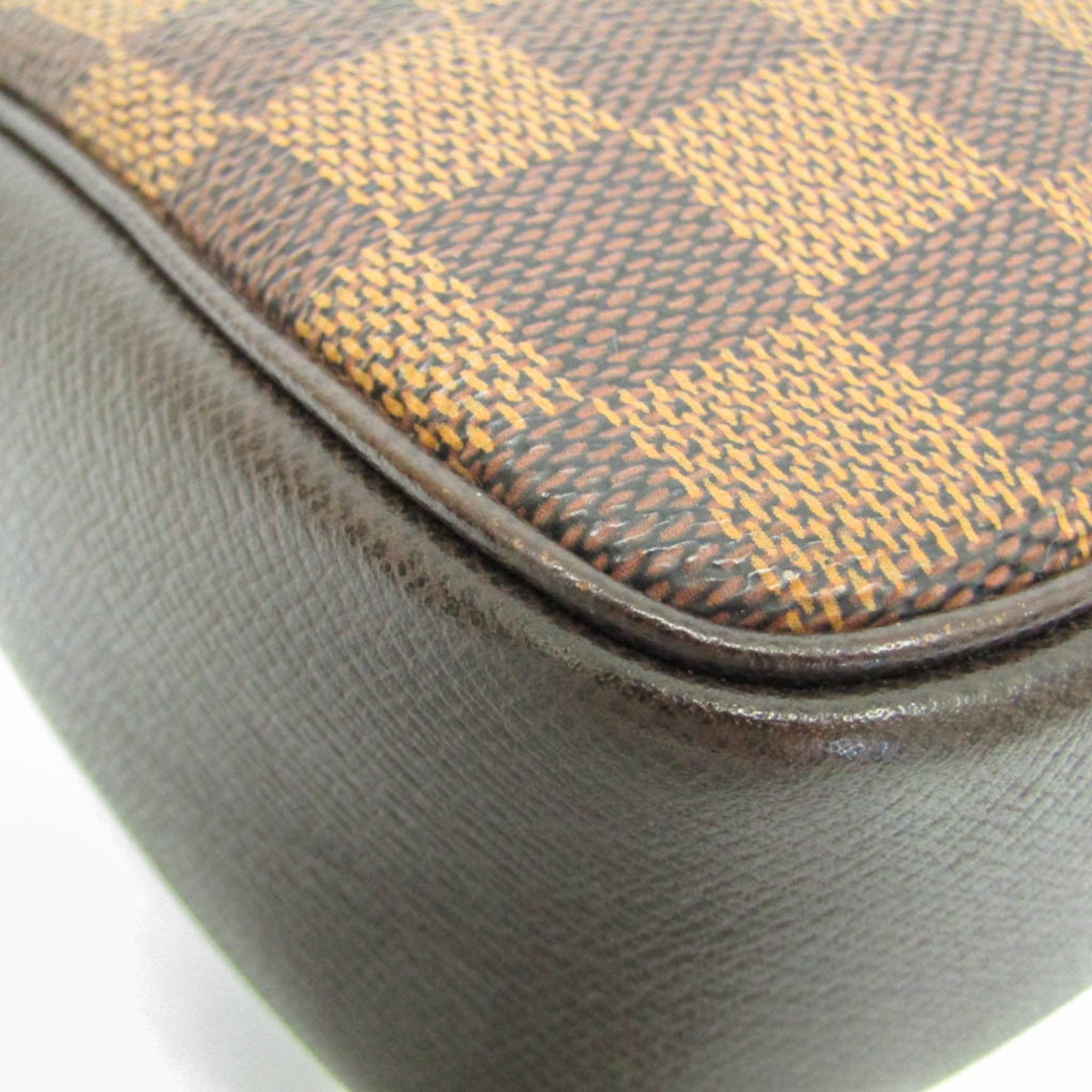 Louis Vuitton Damier Trousse Makeup N51982 Women's Handbag Ebene