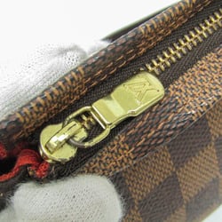 Louis Vuitton Damier Trousse Makeup N51982 Women's Handbag Ebene