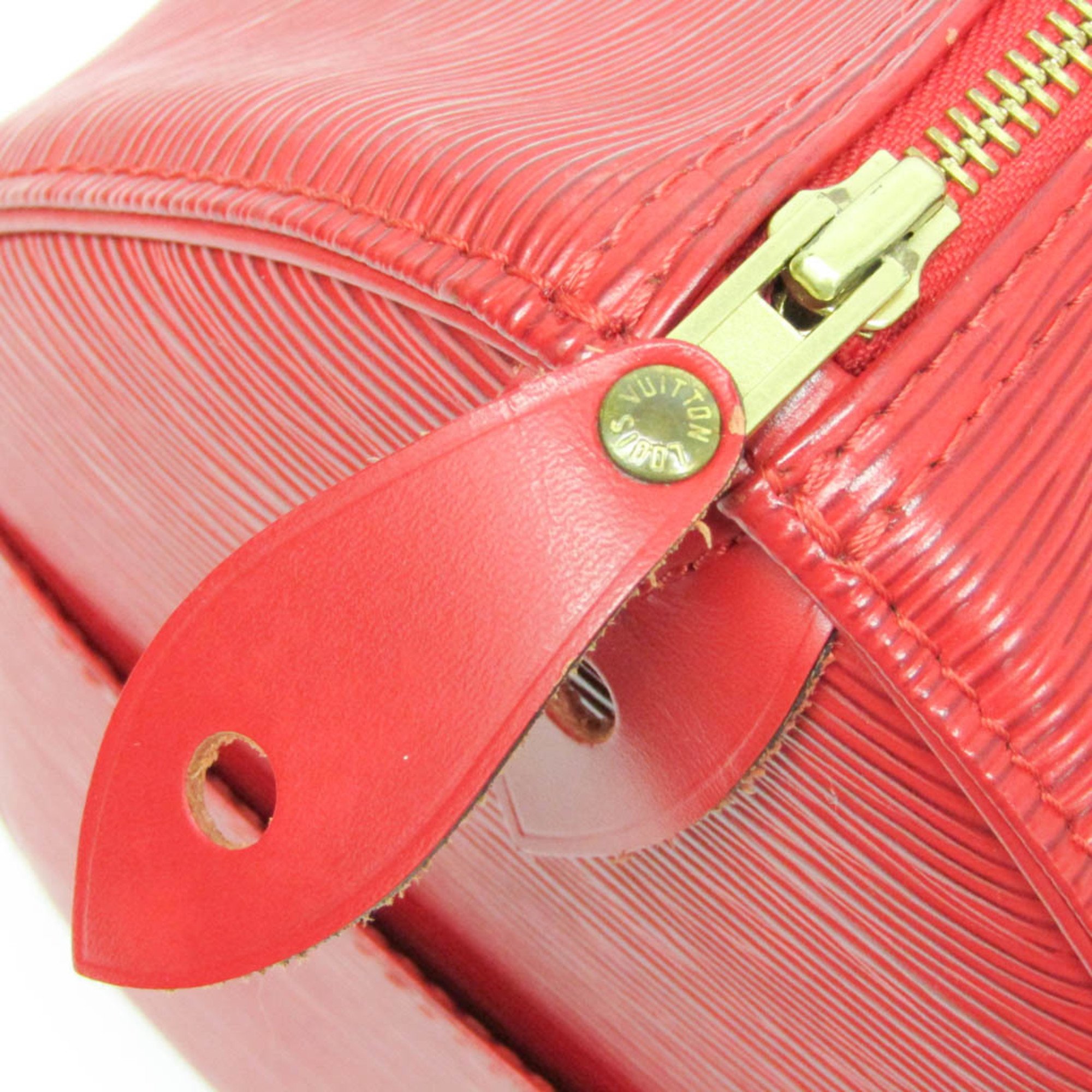 Louis Vuitton Epi Speedy 35 M42997 Women's Handbag Castilian Red