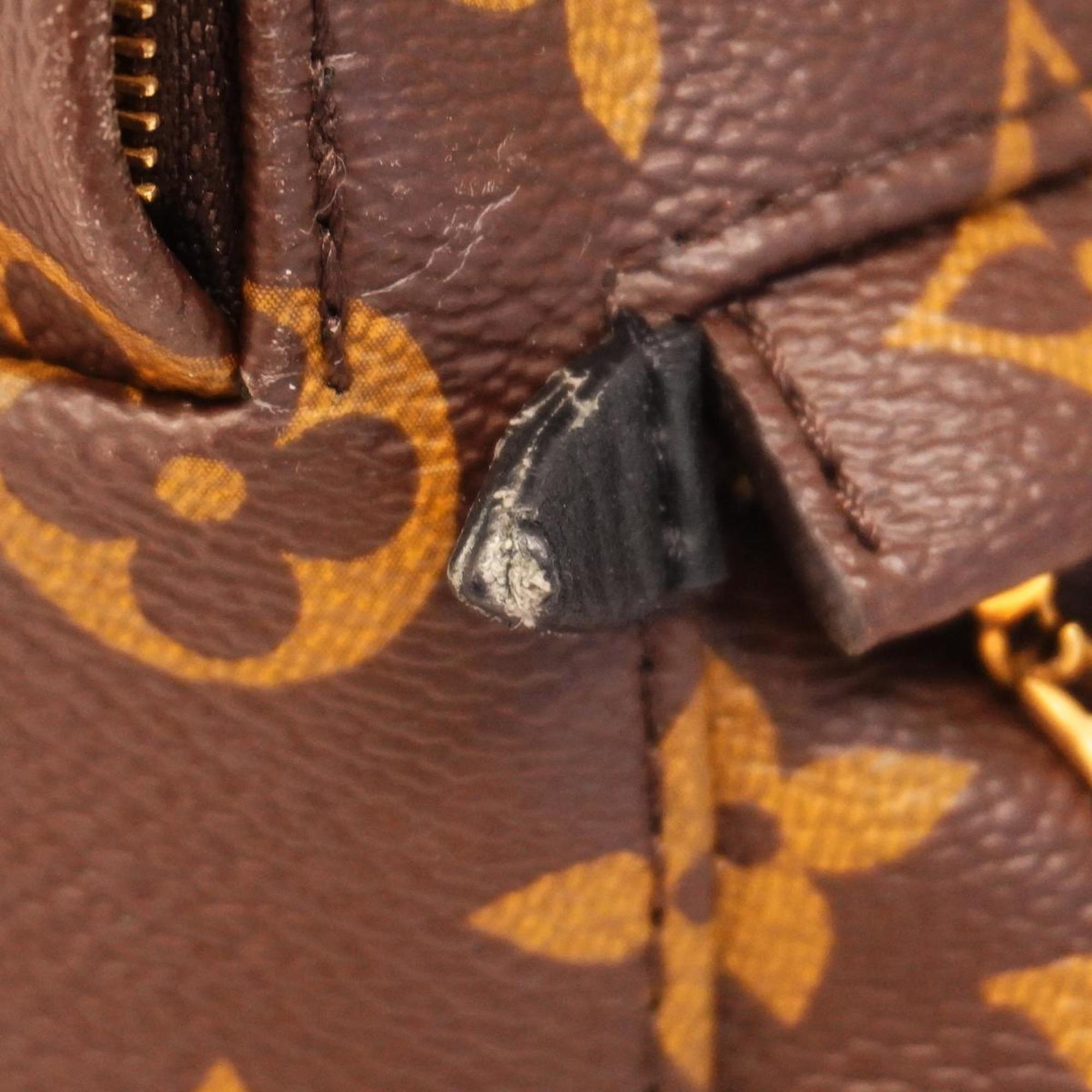 Louis Vuitton Backpack Monogram Palm Springs MINI M44873 Brown Women's