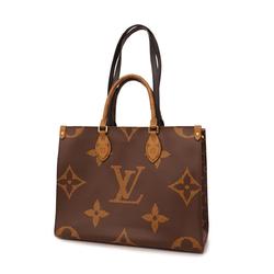 Louis Vuitton Handbag Monogram Giant On The Go MM M45321 Brown Ladies