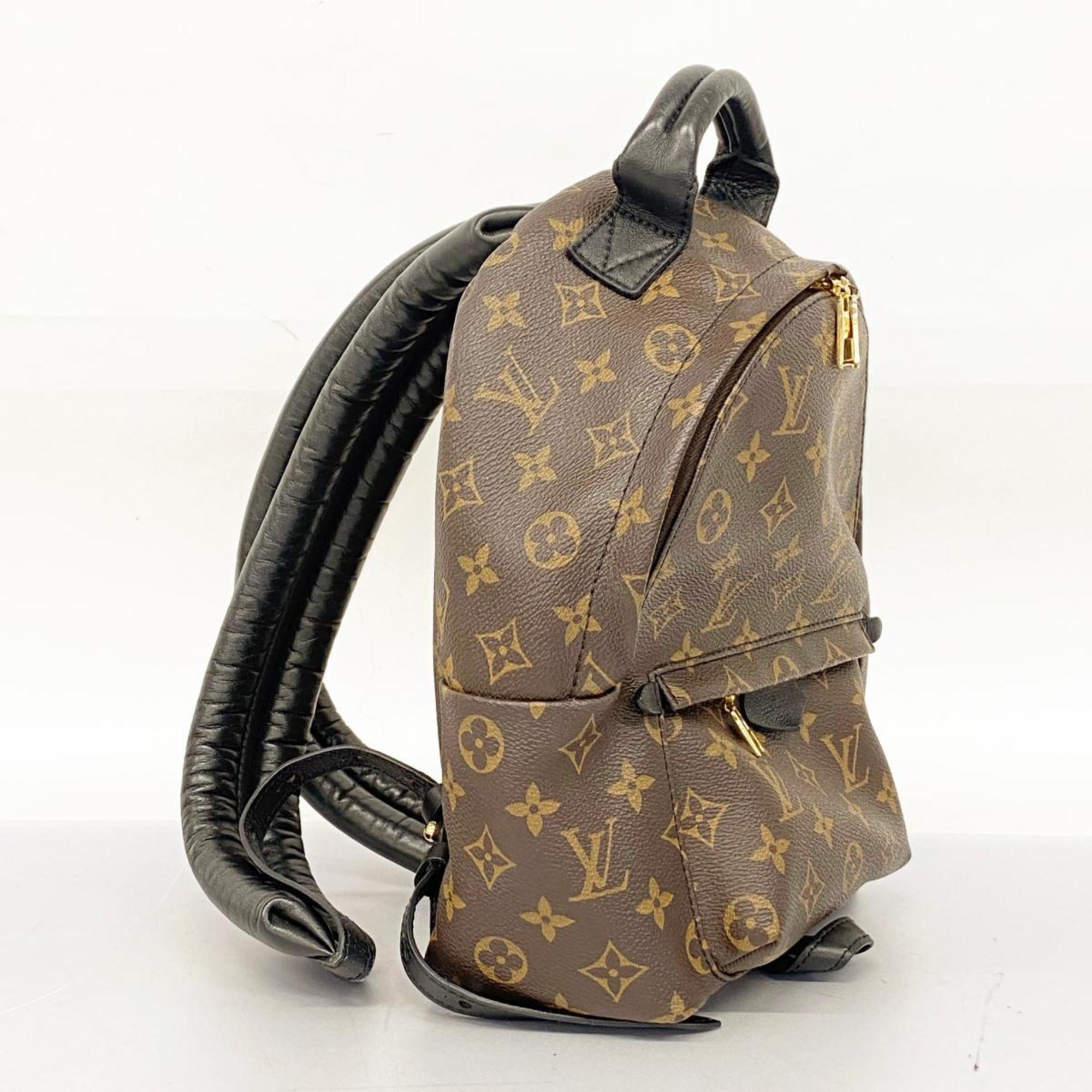 Louis Vuitton Backpack Monogram Palm Springs PM M41560 Brown Women's