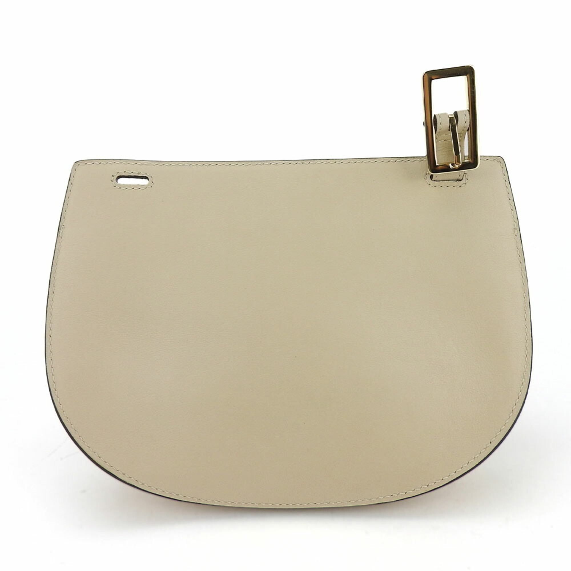 Chloé Chloe Shoulder Bag 3S1207-H4X Leather Gold Beige Metallic Women's