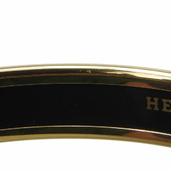 Hermes Bangle, Enamel PM, Metal, Cloisonne, Green, B Stamp, Accessory, Women's, HERMES