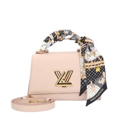 Louis Vuitton Twist One Handle BB Shoulder Bag M59090 Beige Women's LOUIS VUITTON 2way