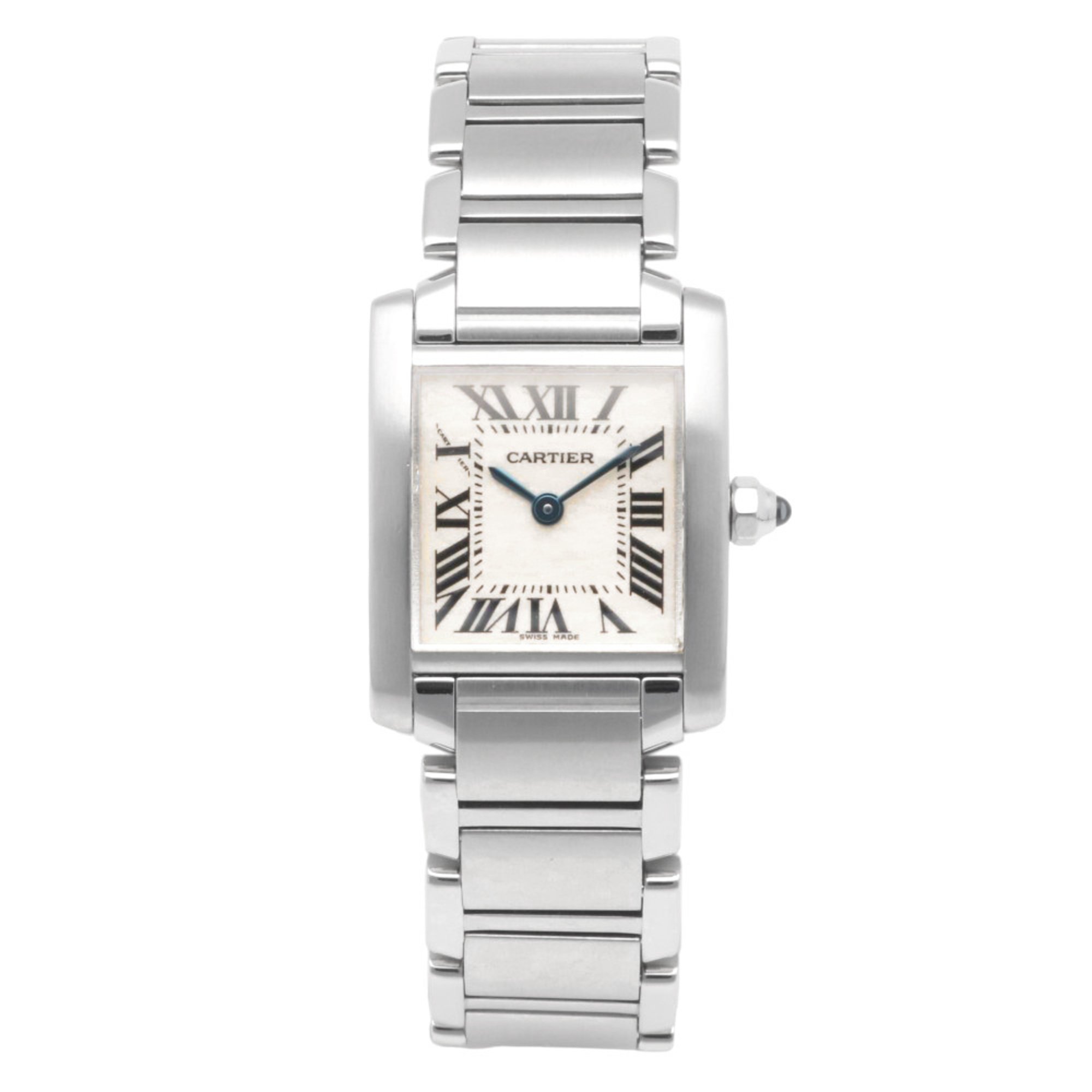 Cartier Tank Francaise SM Watch, Stainless Steel 2384 Quartz Ladies CARTIER