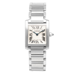Cartier Tank Francaise SM Watch, Stainless Steel 2384 Quartz Ladies CARTIER