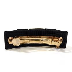 Salvatore Ferragamo Barrette Vara Hair Clip for Women Black