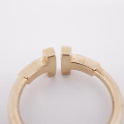 Tiffany Ring T Wire K18YG Yellow Gold Ladies