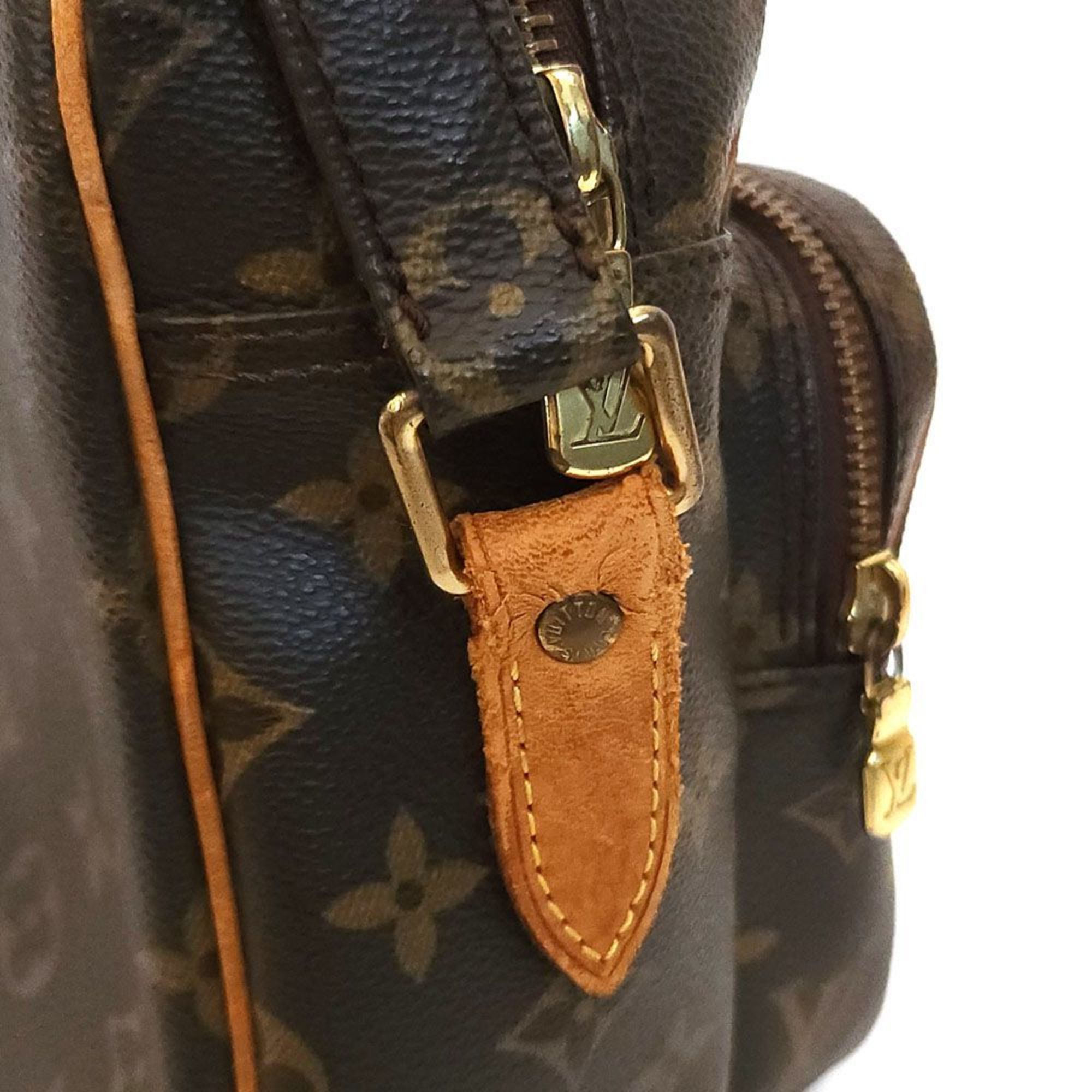Louis Vuitton LOUISVUITTON Monogram Nile M45244 Shoulder Bag Women's Brown Back VUITTON