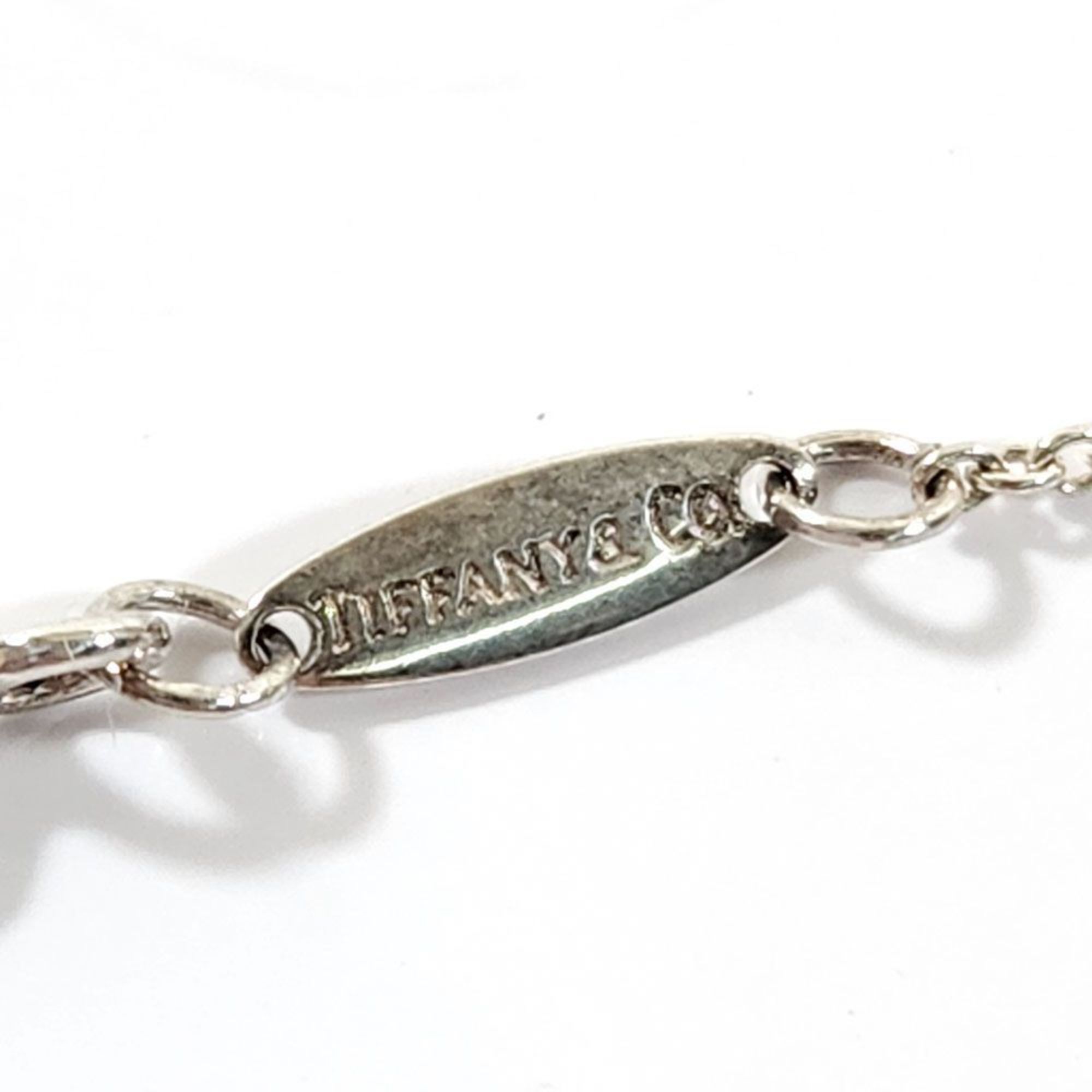 Tiffany Teardrop Necklace Pendant SV Sterling Silver Women's Large Size 925 Droplet