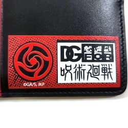 Dolce & Gabbana DOLCE&GABBANA Jujutsu Kaisen Collaboration Fragment Case Wallet/Coin Business Card Case/Card Coin Purse Black Leather