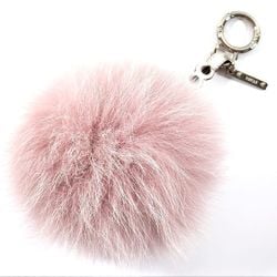 FENDI Bag Charm Pompom Keychain