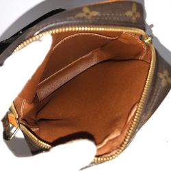 Louis Vuitton LOUISVUITTON Monogram Danube Shoulder Bag M45266 Women's Brown Canvas VUITTON Back