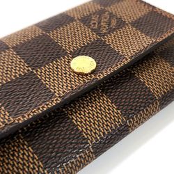 Louis Vuitton Damier Multicle 6 N62630 Key Case Brown Holder