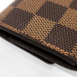 Louis Vuitton Damier Multicle 6 N62630 Key Case Brown Holder