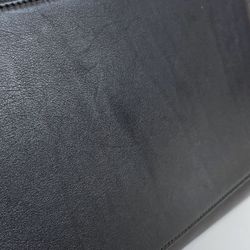 CELINE Trapeze 2way handbag shoulder bag white brown black leather suede