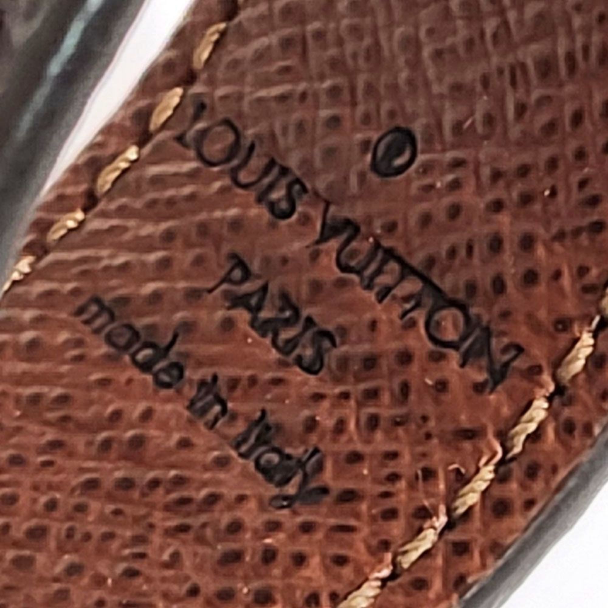 Louis Vuitton LOUISVUITTON Monogram Porte Cle Dragonne M65221 Key Ring Bag Charm