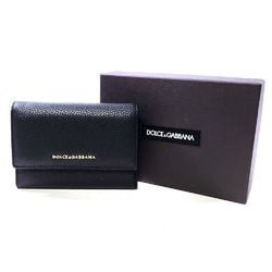 Dolce & Gabbana Tri-fold Wallet Compact Small Continental Men's Women's