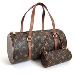 Louis Vuitton LOUISVUITTON Monogram Papillon 30 Handbag M51365 Women's Brown Canvas Bag