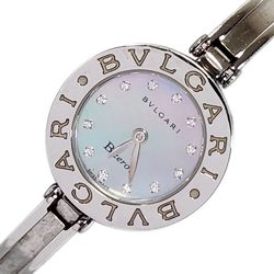 BVLGARI B.Zero1 Bangle Watch Shell Dial BZ22S 12p Diamond Index Women's Quartz