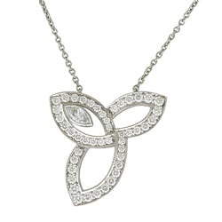 Harry Winston Lily Cluster Necklace Pt950 Platinum Diamond Women's HARRY WINSTON