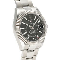 Rolex Sky-Dweller 326934 Bright Black Dial Men's Watch