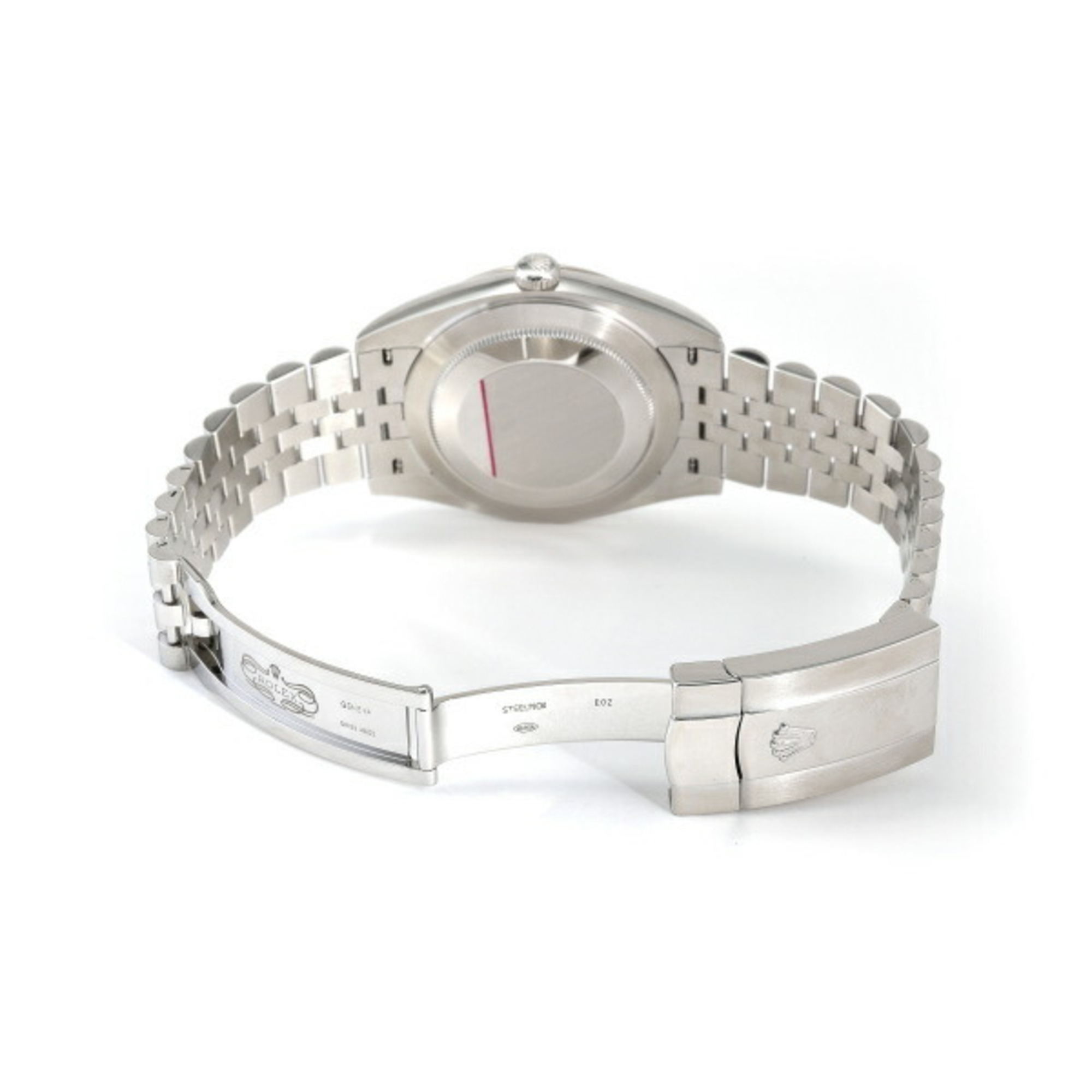 Rolex ROLEX Datejust 41 126334 White Roman Dial Wristwatch Men's