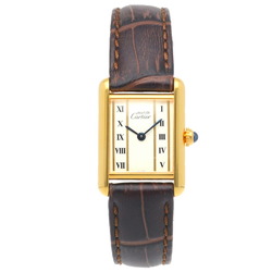 Cartier Must Tank Watch, Cartier, Silver 925, 5057001, Quartz, Women's, CARTIER