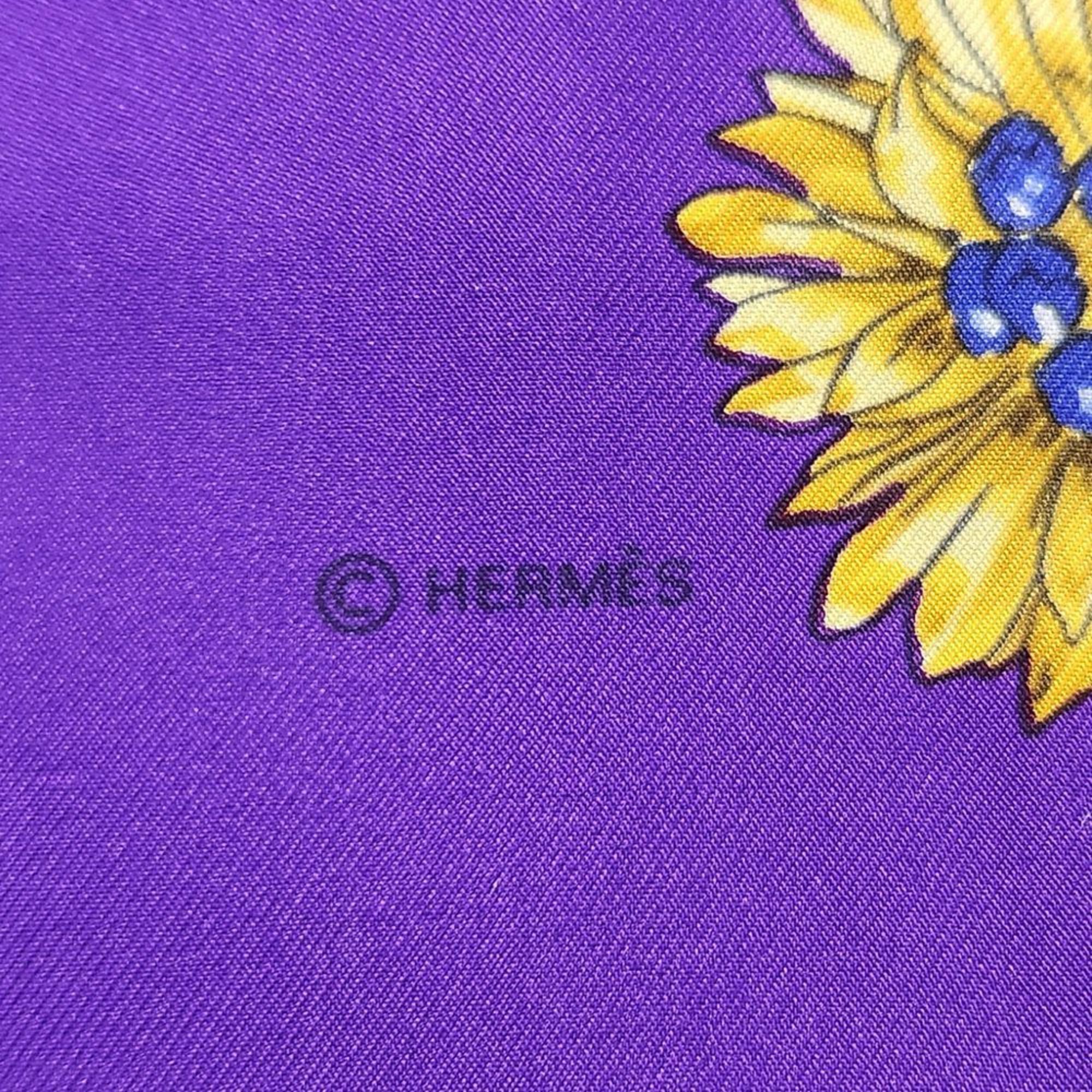 Hermes HERMES Scarf Carre 90 Large size Women's Silk