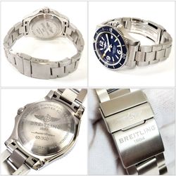 BREITLING Breitling Superocean 42 Blue Dial Japan Edition Limited to 300 Stainless Steel A173661A1C1A1 A17366 Men's Automatic Watch Wristwatch