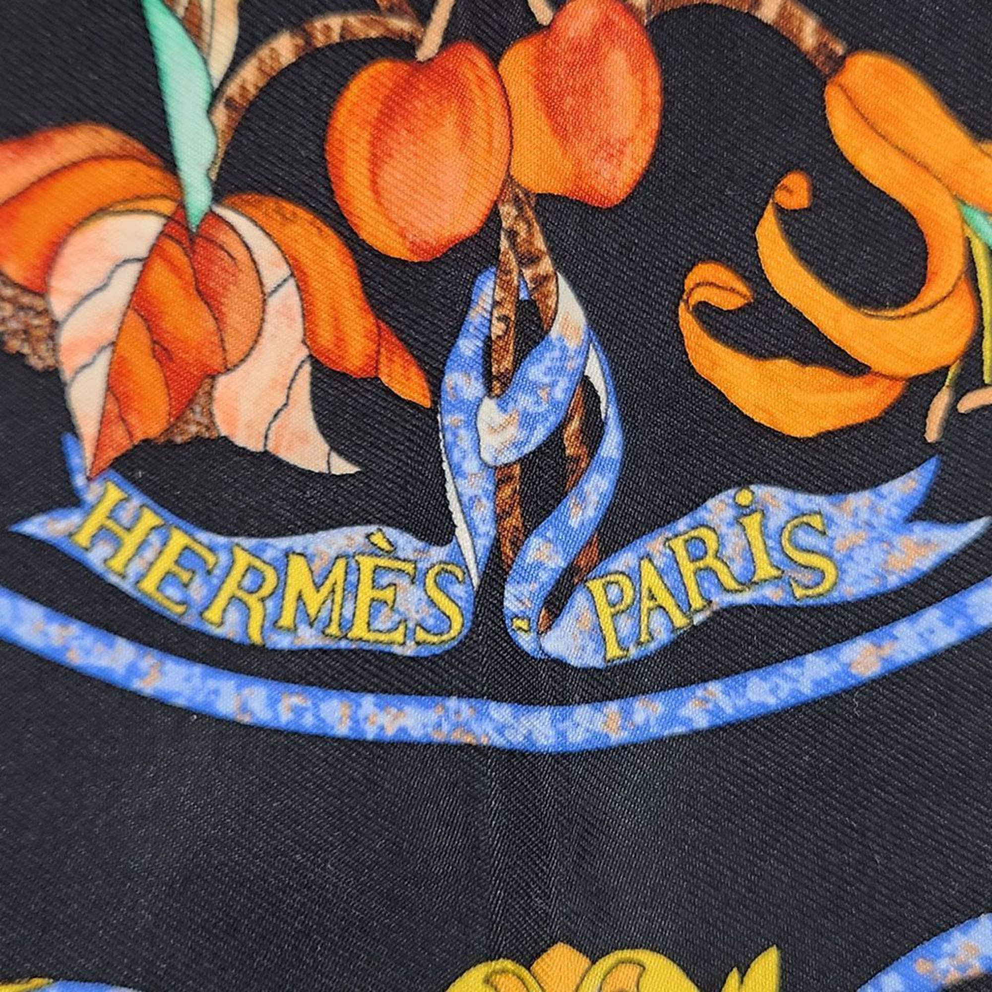 Hermes HERMES Scarf Carré 90 PIERRES&OCCIDENT Oriental and Western Minerals Large Silk Women's
