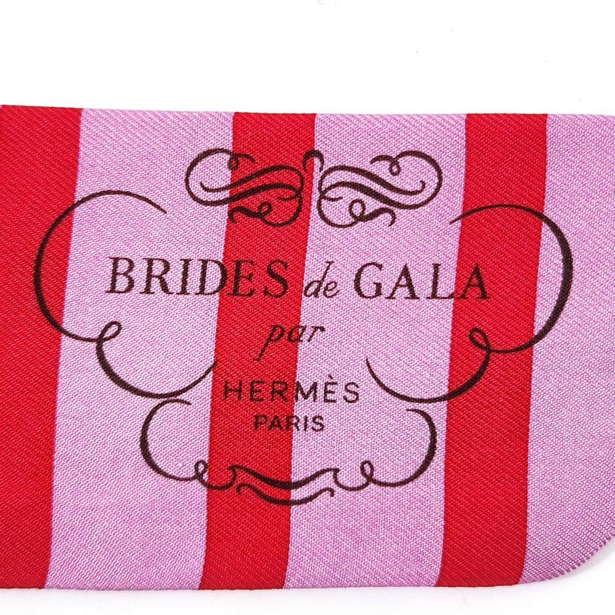 Hermes HERMES Scarf Twilly BRIDES DE GALA BAYADERE Ceremonial Bridle Ribbon Silk Women's Fashion