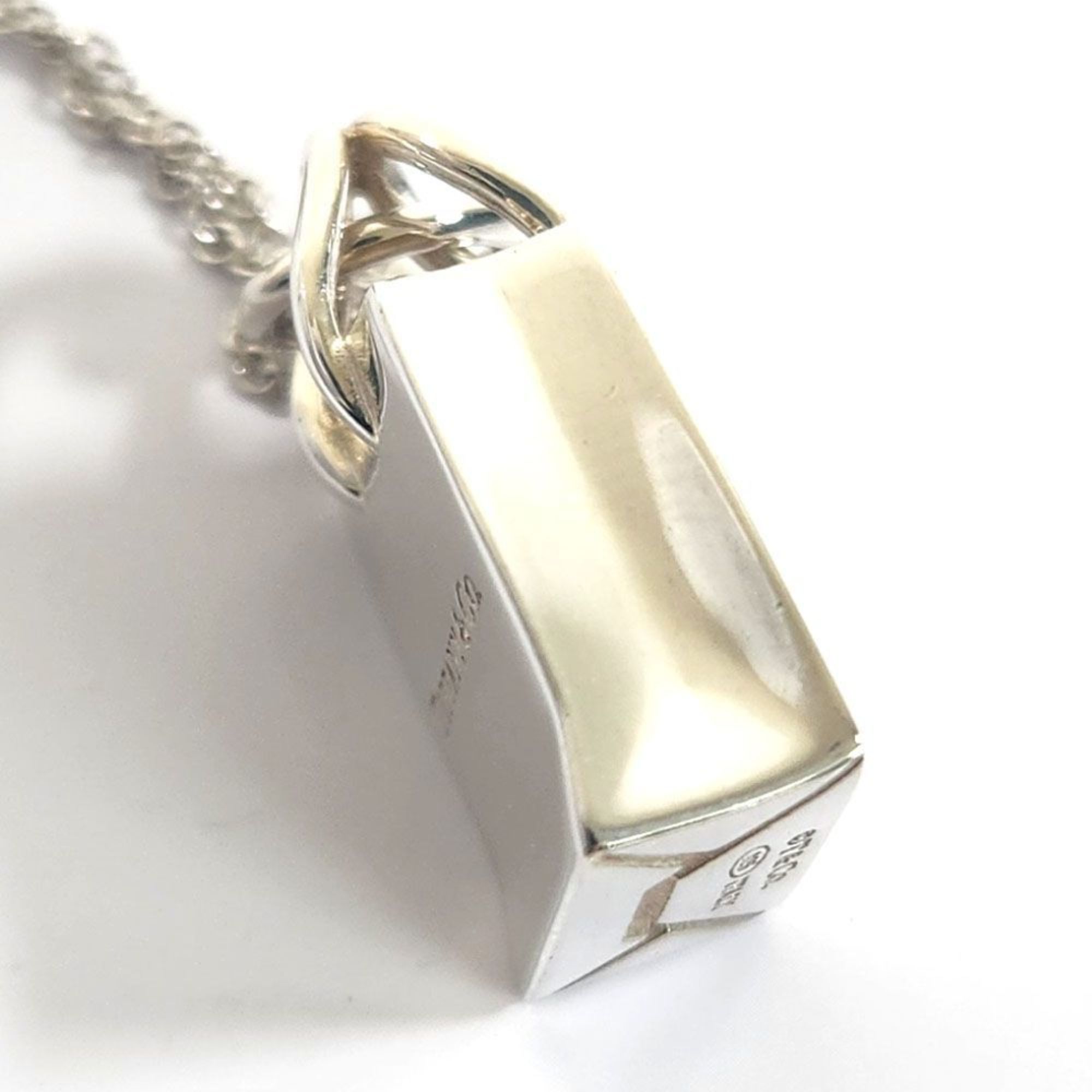 Tiffany & Co. Necklace Bag 925 SV Pendant Women's Silver Motif Sterling