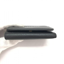 BALENCIAGA Tri-fold Wallet Leather 655622 1090 R 568148 Black