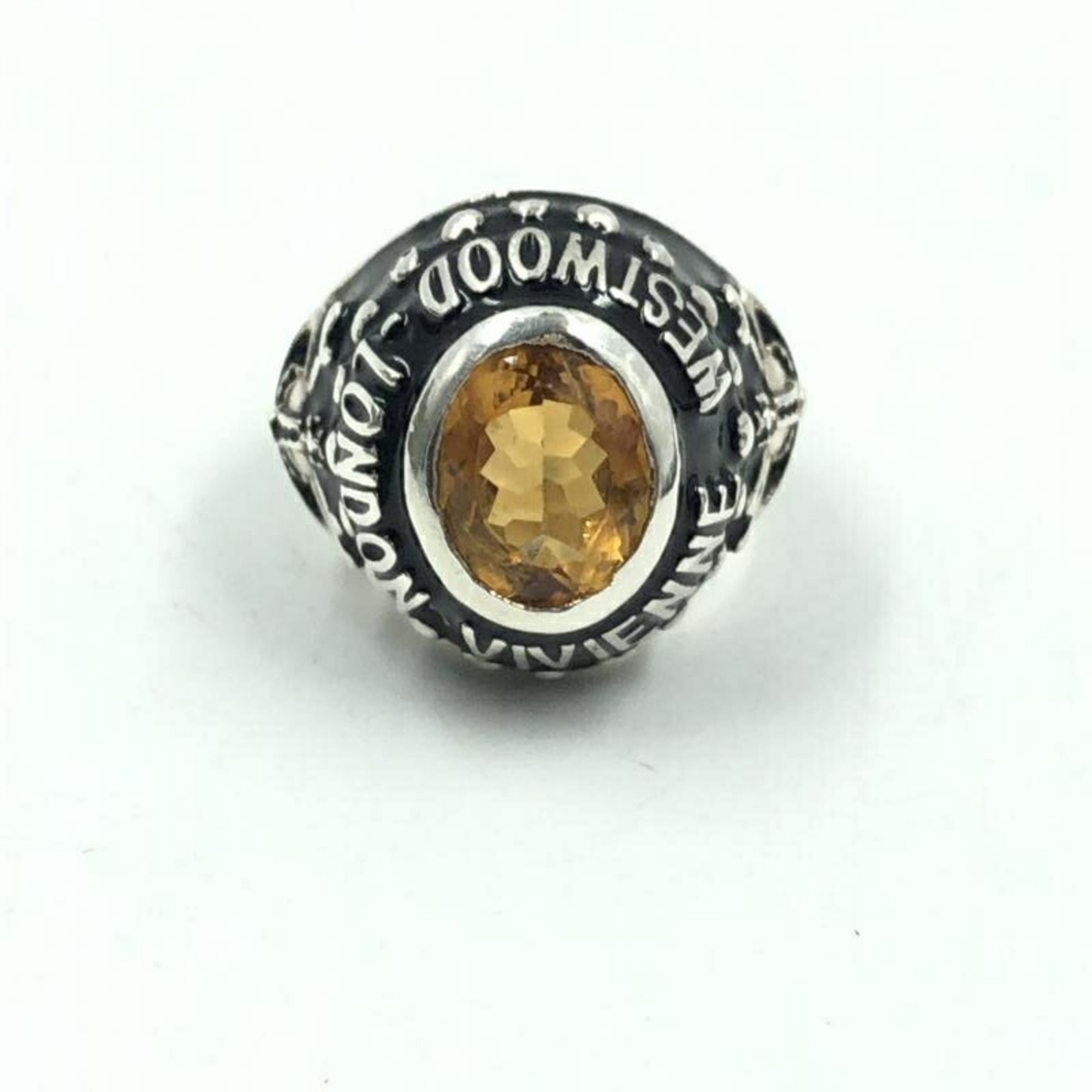 vivienne westwood orb college ring size M equivalent