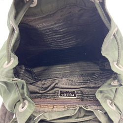 PRADA Nylon Backpack Khaki Prada