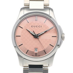 Gucci G Timeless Watch Stainless Steel 126.5/YA126524 Quartz Ladies GUCCI