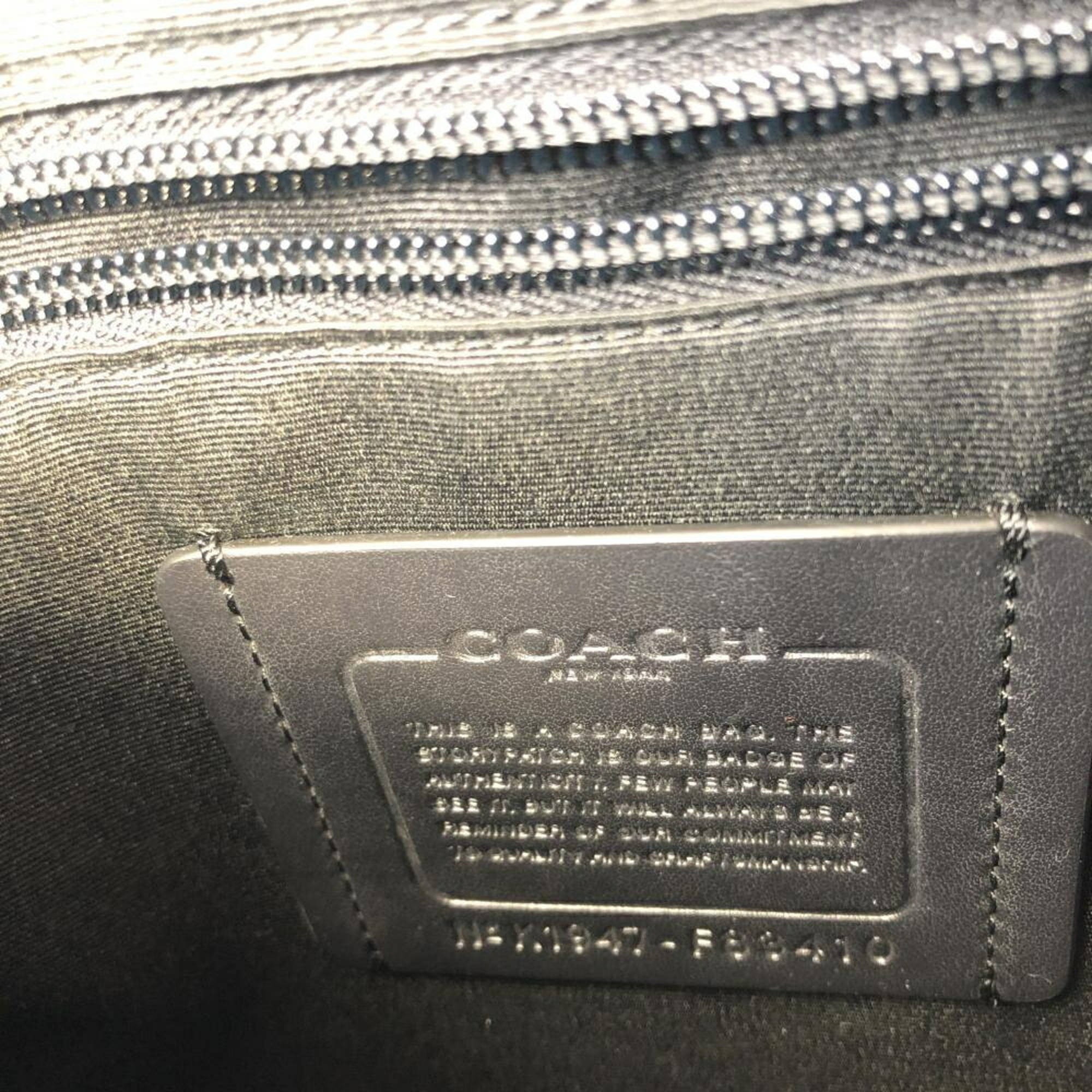 COACH Shoulder Bag F83410 Black Coach