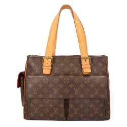 Louis Vuitton Multiplicite Monogram Handbag Canvas M51162 Brown Women's LOUIS VUITTON