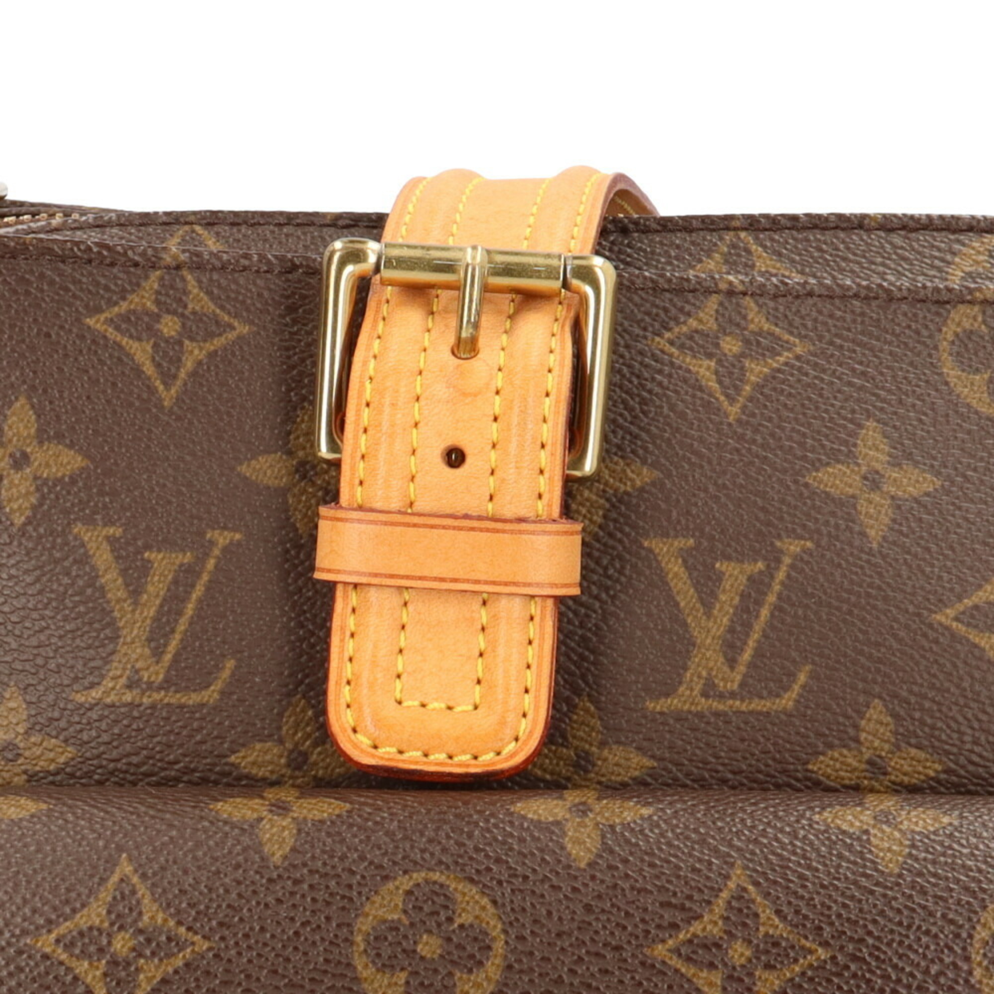 Louis Vuitton Multiplicite Monogram Handbag Canvas M51162 Brown Women's LOUIS VUITTON