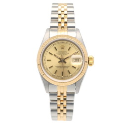 Rolex Datejust Oyster Perpetual Watch Stainless Steel 69173 Automatic Ladies ROLEX L Series 1989-1990 Model