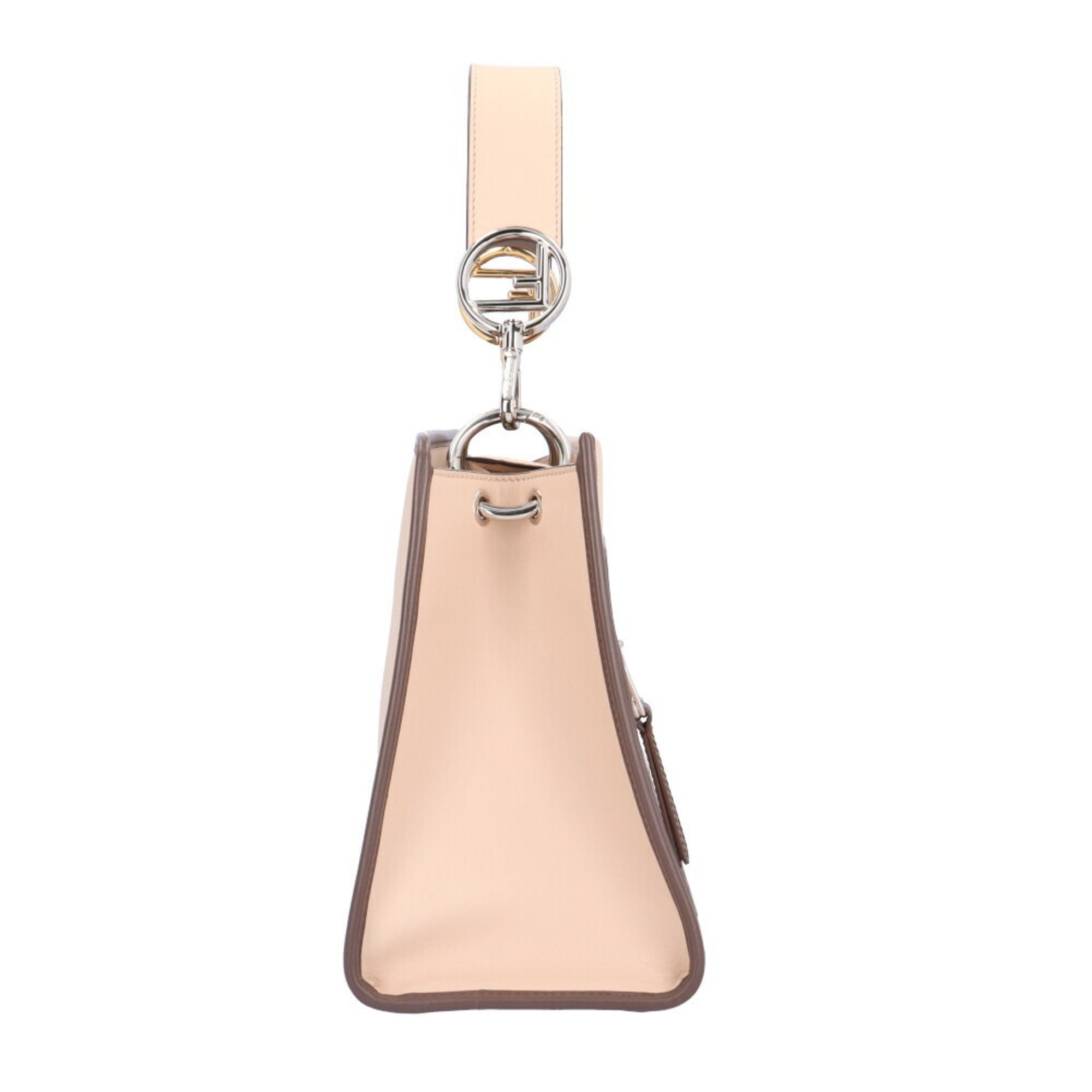 Fendi Runaway Small Shoulder Bag Leather Pink Women's FENDI 2way